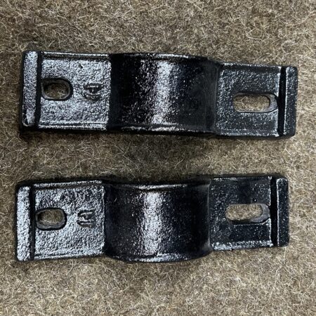 Capsquares pair - 2" trunions field - Iron