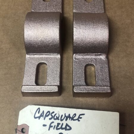 Capsquares pair - 2" trunions field - Bronze